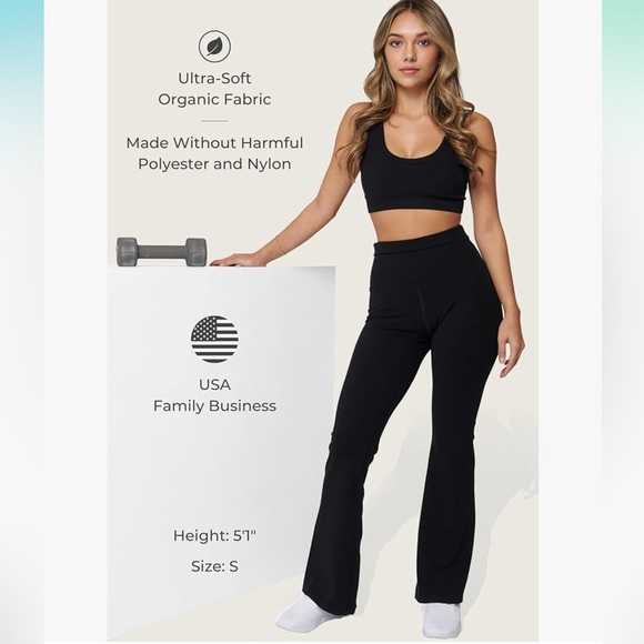 Viosi Flare Bootcut Yoga Pants - Picture 5 of 6